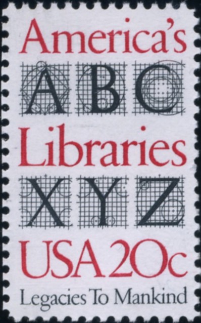 Scott 2015 20 Cent Stamp America's Libraries