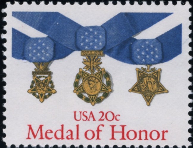 Scott 2045 20 Cent Stamp Medal Of Honor