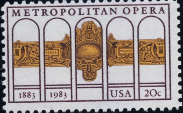Scott 2054 20 Cent Stamp Metropolitan Opera