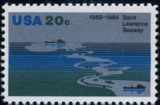 Scott 2091 20 Cent Stamp Saint Lawrence Seaway