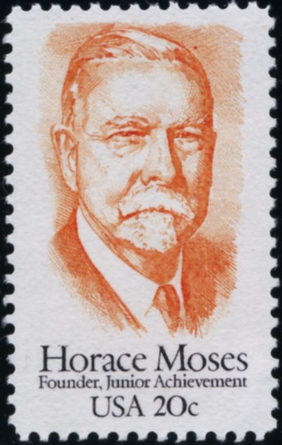 Scott 2095 20 Cent Stamp Horace Moses Founder of Junior Achievement