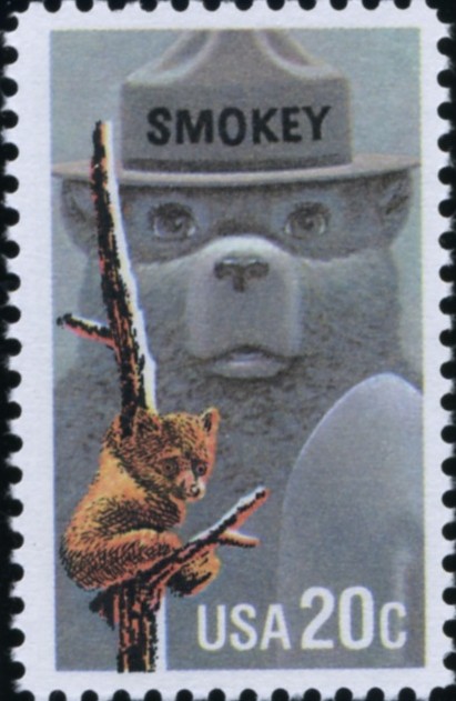 Scott 2096 20 Cent Stamp Smokey The Bear