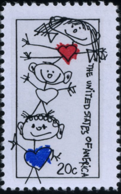 Scott 2104 20 Cent Stamp Family Unity