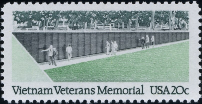 Scott 2109 20 Cent Stamp Vietnam Veterans Memorial