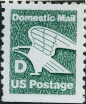 Scott 2111 22 Cent Stamp D Rate Eagle