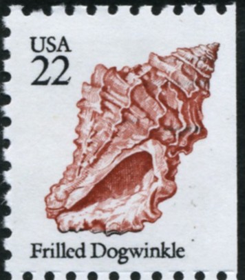 Scott 2117 22 Cent Stamp Frilled Dogwinkle Seashell