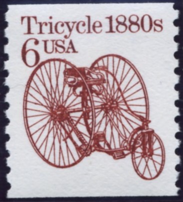 Scott 2126 6 Cent Stamp Tricycle