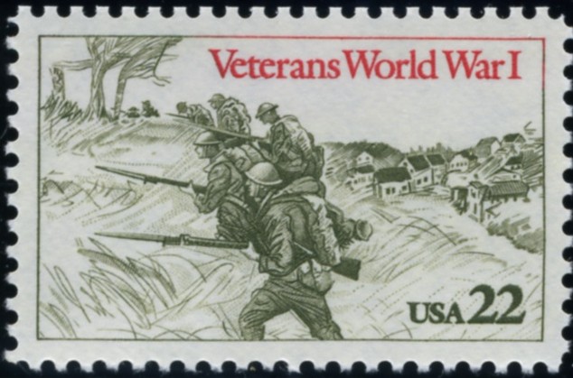 Scott 2152 22 Cent Stamp Veterans of World War I