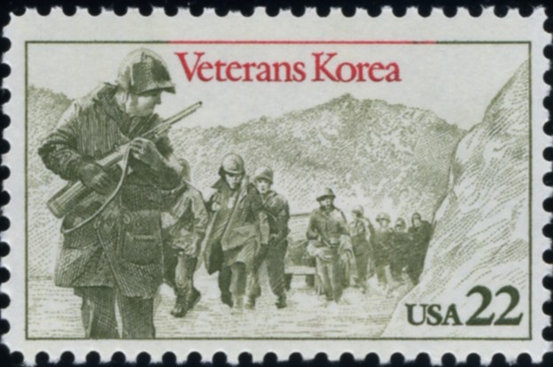 Scott 2154 22 Cent Stamp Veterans of Korea