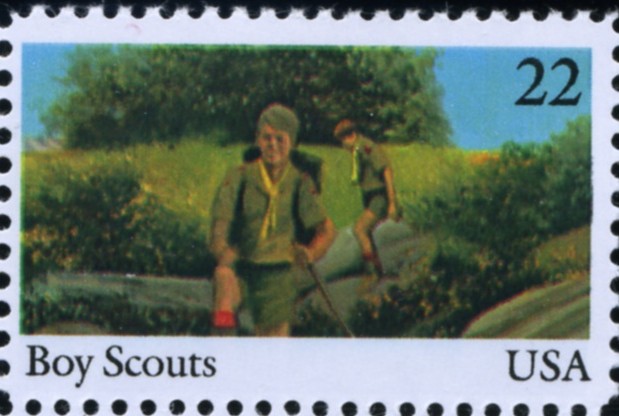 Scott 2161 22 Cent Stamp Boy Scouts