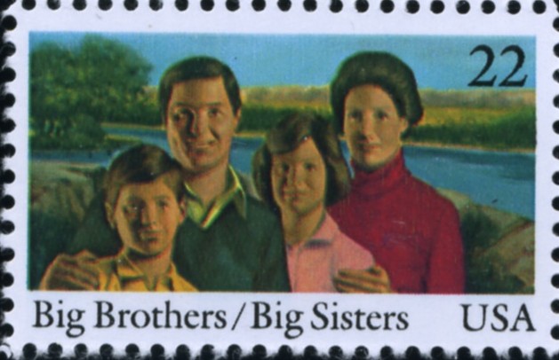 Scott 2162 22 Cent Stamp Big Brothers Big Sisters