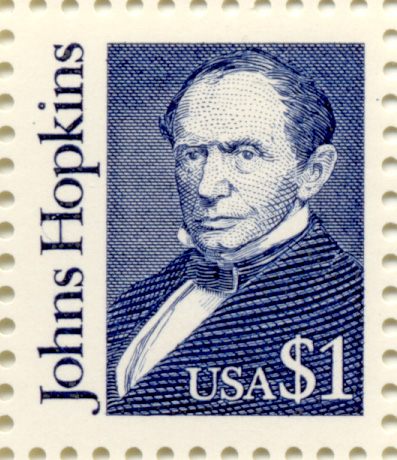 Scott 2194 1 Dollar Johns Hopkins Stamp