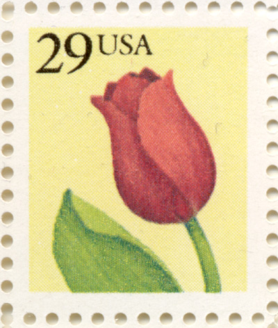 Tulip 29 Cent Stamp Scott 2524