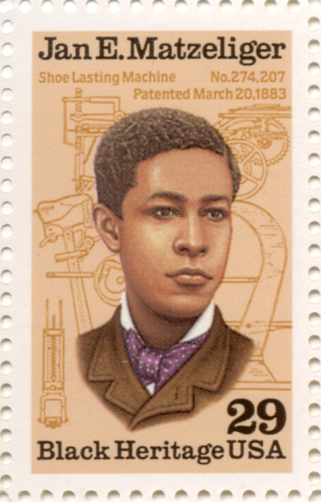 Jan E. Matzeliger 29 Cent Stamp Scott 2567