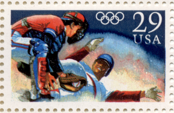 Scott 2619 Olympic Baseball 29 Cent Stamp