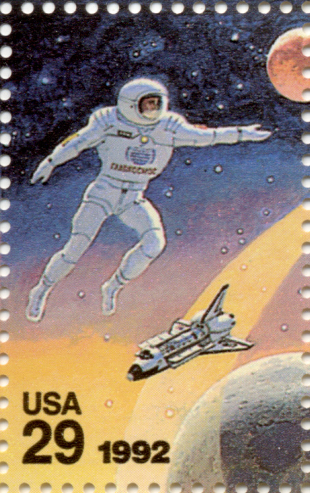 Scott 2631 Space Cosmonaut 29 Cent Stamp