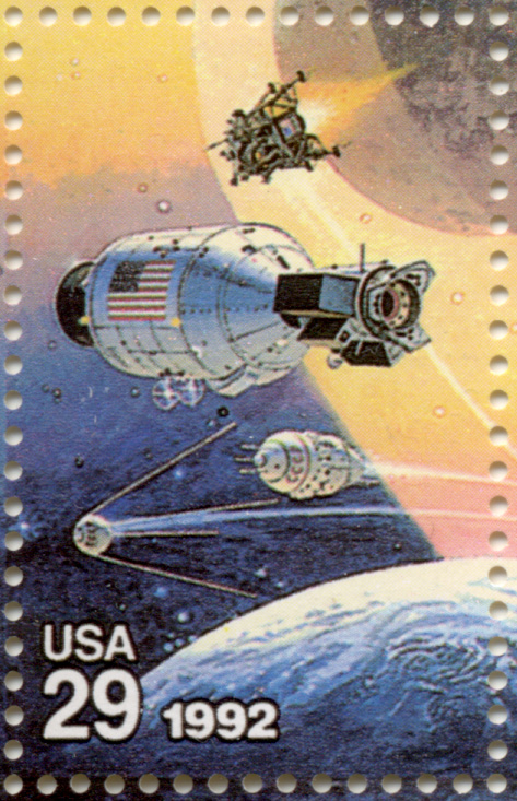 Scott 2633 Space Apollo Spacecraft 29 Cent Stamp