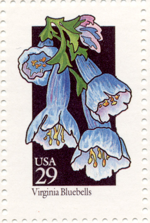 Scott 2668 Wildflowers Virginia Bluebells 29 Cent Stamp