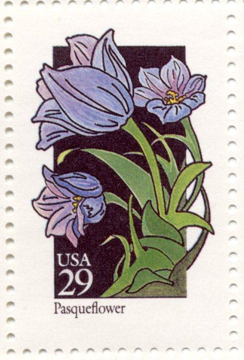 Scott 2676 Wildflowers Pasqueflower 29 Cent Stamp