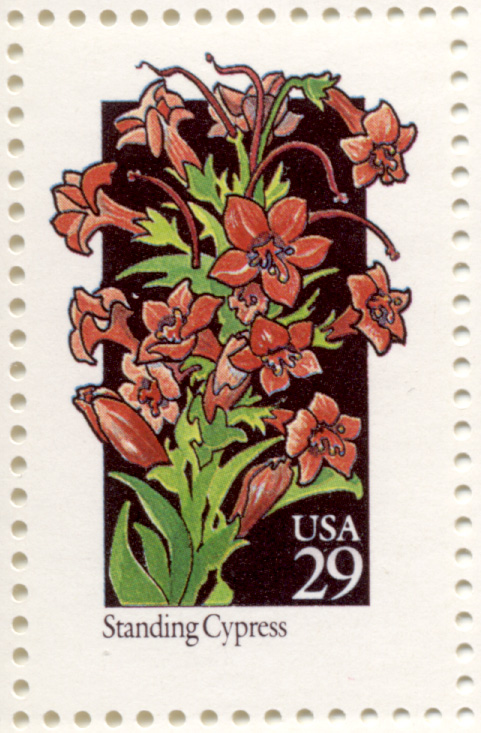 Scott 2695 Wildflowers Standing Cypress 29 Cent Stamp