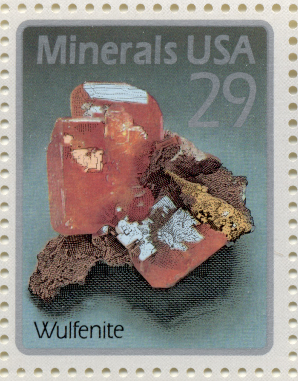 Scott 2703 Minerals Wulfenite 29 Cent Stamp