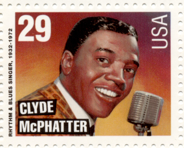 Scott 2726 Rock Roll and Rhythm Blues Clyde McPhatter 29 Cent Stamp