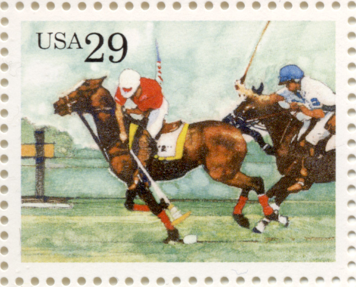 Scott 2759 Horse Sports Polo 29 Cent Stamp