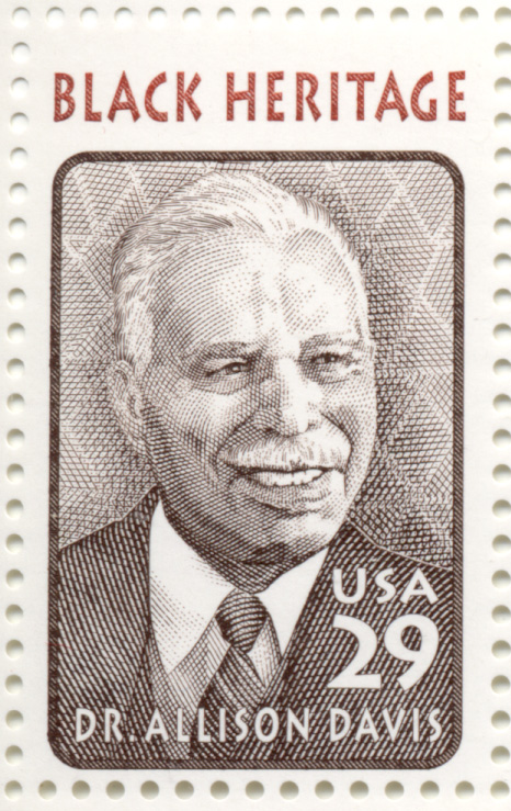 Scott 2816 Dr. Allison Davis 29 Cent Black Heritage Stamp