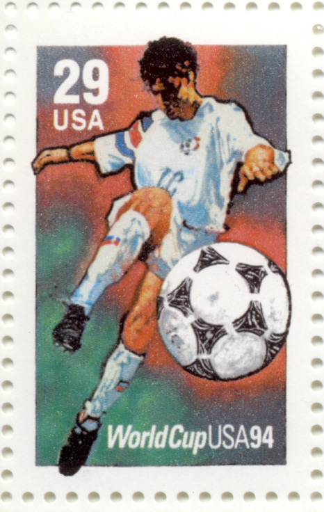 Scott 2834 World Cup Soccer 29 Cent Stamp