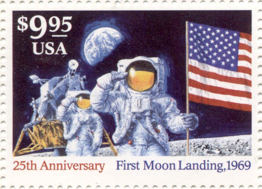 Scott 2842 Moon Landing Anniversary 9.95 Stamp