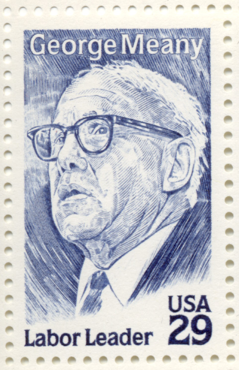 Scott 2848 George Meany 29 Cent Stamp