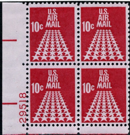 Scott C72 Runway of Stars 10 Cent Airmail Stamp
