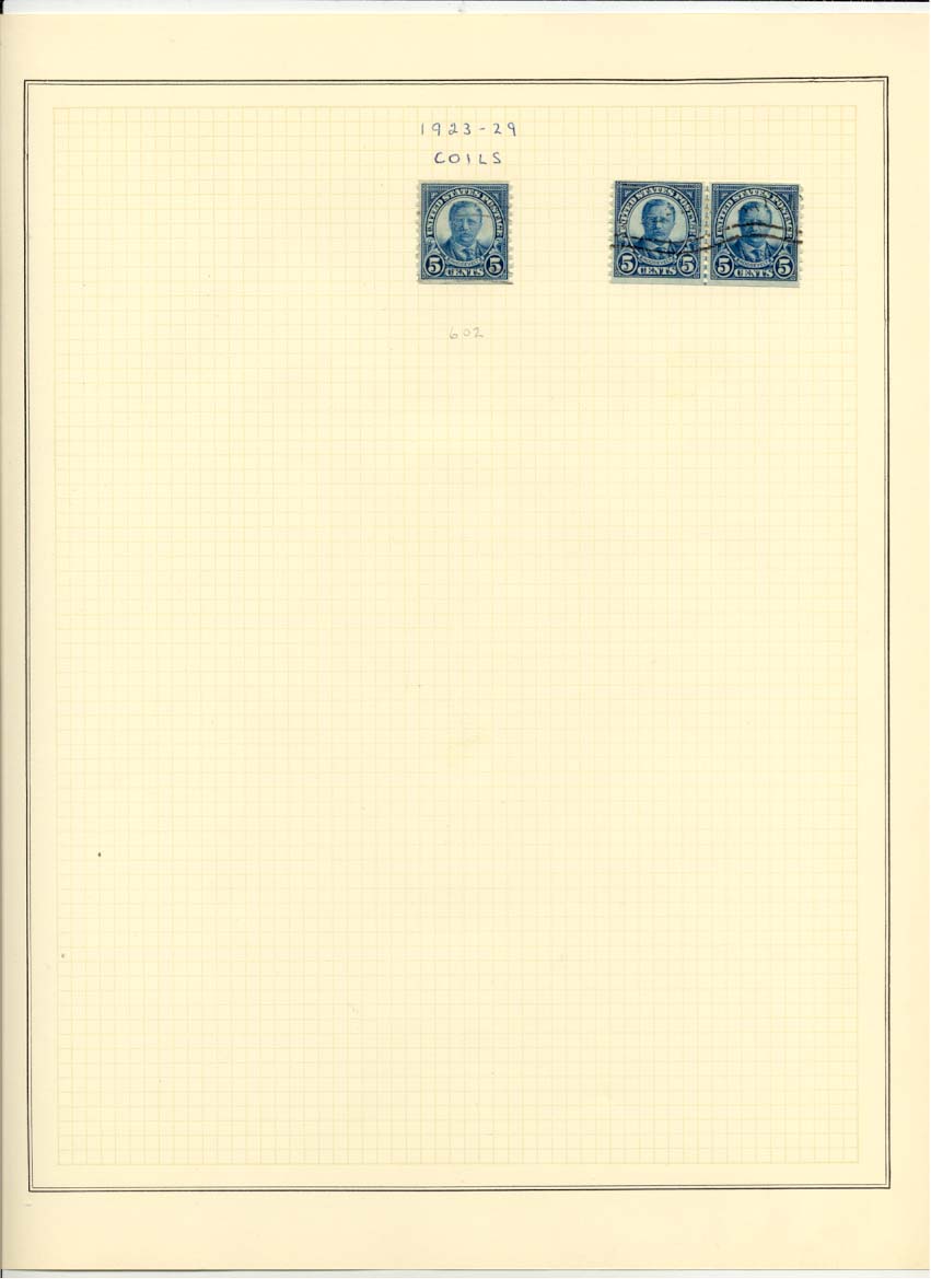 Postage Stamps Scott 602