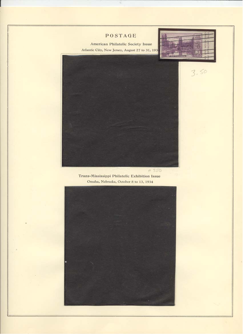 Postage Stamp Scott 750a