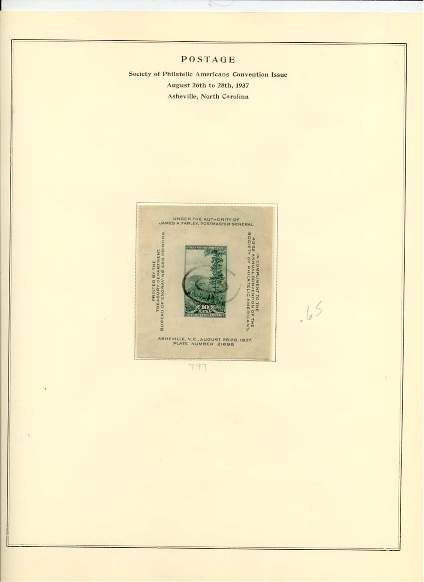 Postage Stamp Scott 797