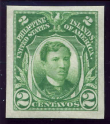 Scott PIPS340 Philippines 2 Centavos Stamp Rizal