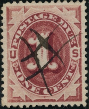 Scott J22 1 Cent Postage Due Stamp