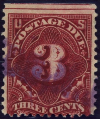Scott J33 3 Cent Postage Due Stamp