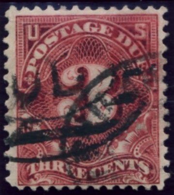 Scott J40 3 Cent Postage Due Stamp