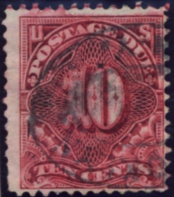 Scott J42 10 Cent Postage Due Stamp