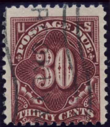 Scott J66 30 Cent Postage Due Stamp