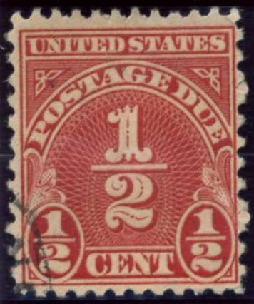 Scott J79 1/2 Cent Postage Due Stamp