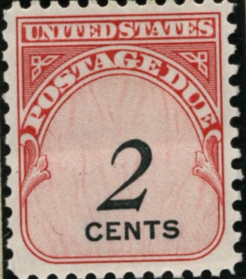 Scott J90 2 Cent Postage Due Stamp #a