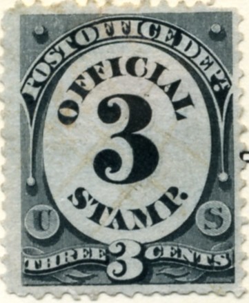 Scott O49 3 Cent Official Stamp Post Office Department