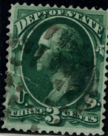 Scott O59 3 Cent Official Stamp State Department