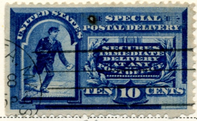Scott E2 10 Cent Special Delivery Stamp