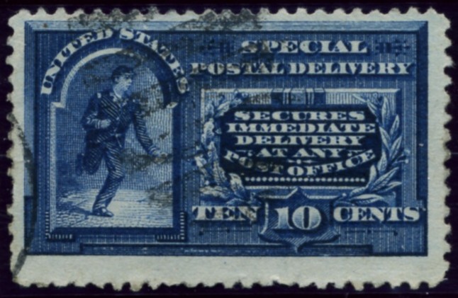 Scott E4 10 Cent Special Delivery Stamp a