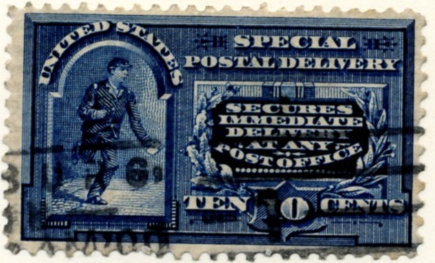 Scott E5 10 Cent Special Delivery Stamp