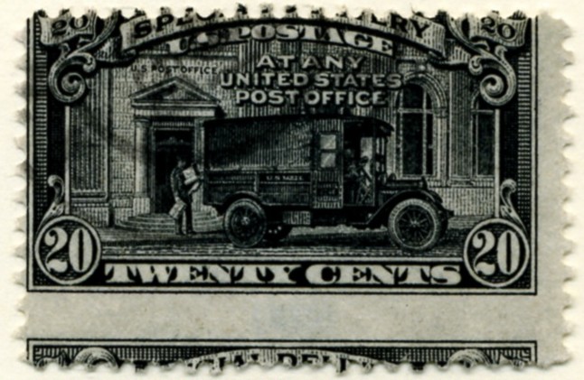 Scott E19 20 Cent Special Delivery Stamp Mail Truck