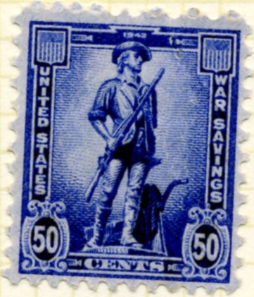 Scott WS9 50 Cents War Savings Stamp